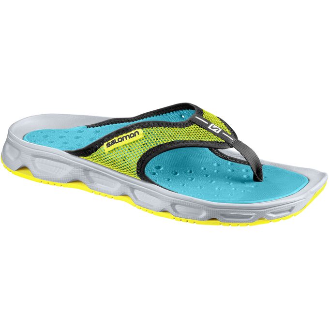 Salomon RX BREAK Sandalias Hombre - Gris / Azules - Colombia (30142-FSRT)